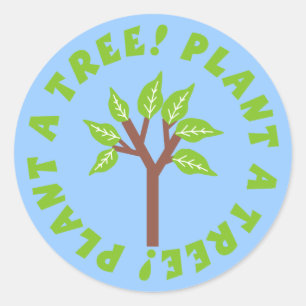 Stickers plante d'arbre