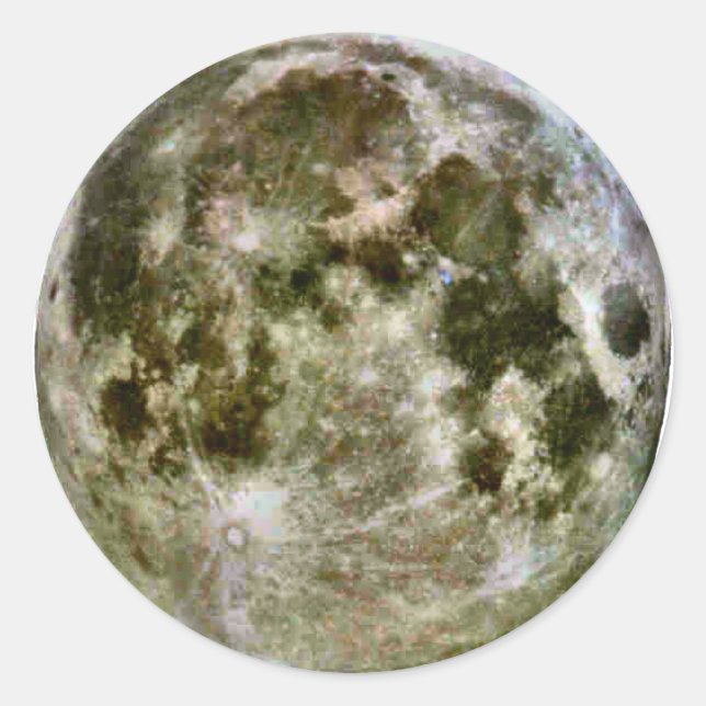 Stickers Pleine lune. (Devant)