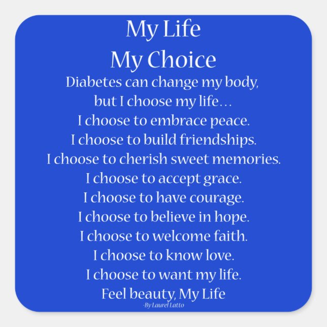 Stickers Poem Decal (Devant)