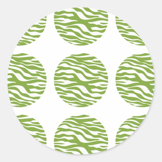 Stickers Pois Zebra (Devant)