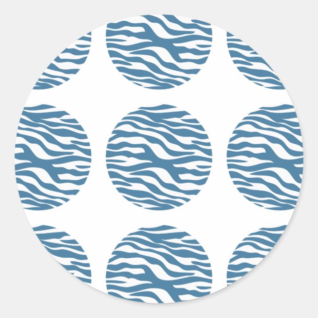 Stickers Pois Zebra (Devant)