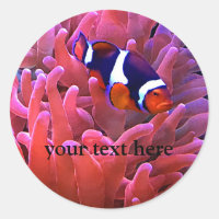 Stickers poisson-clown #1