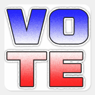 Stickers politiques d'élection VOTE