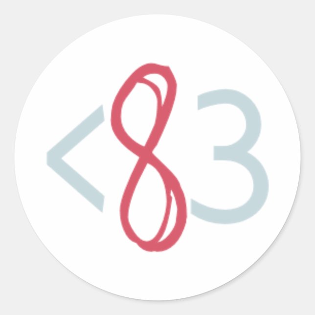 Stickers Poly Moderne (Blanc) - Pack de 20 (Devant)