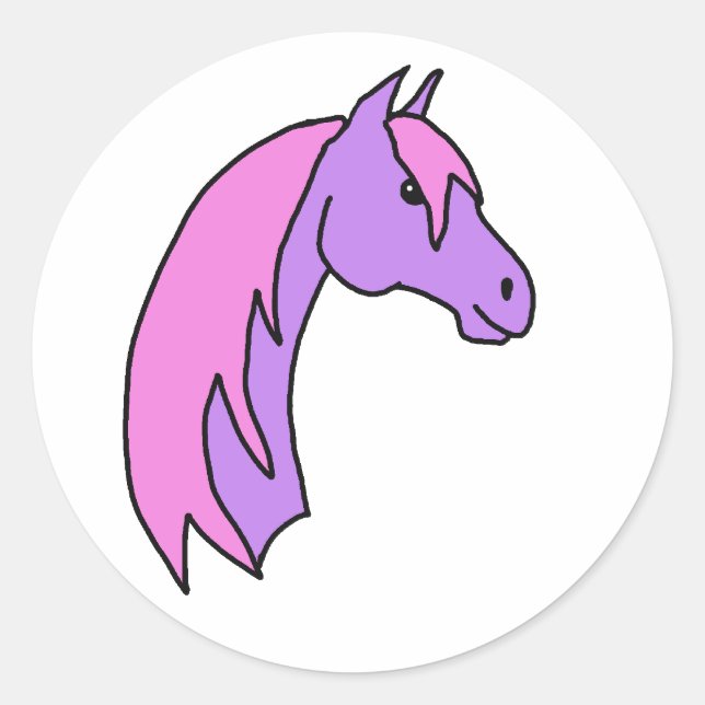 Stickers Pony Rose et Violet ! (Devant)
