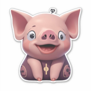 Stickers pour chaque occasion Stickers Cochon