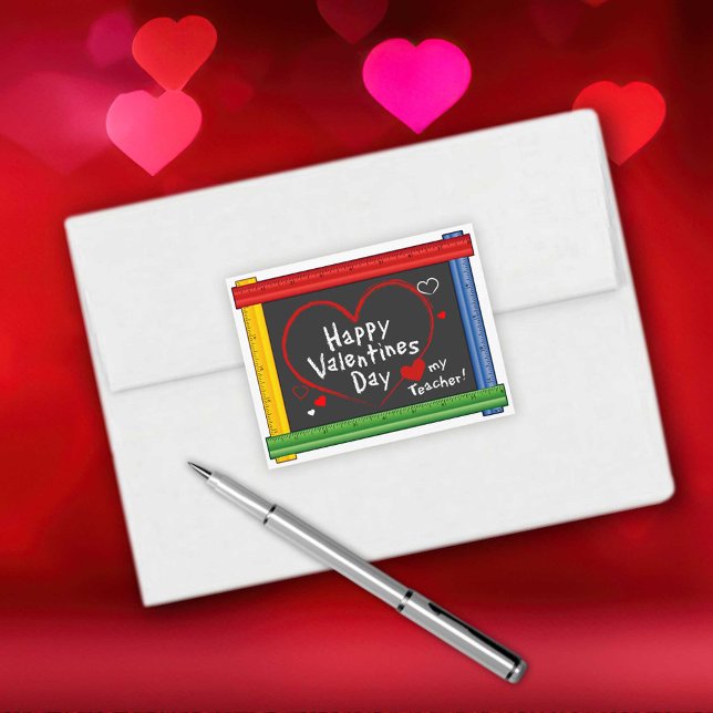 Stickers pour enseignants le jour de la Saint-Vale (Stickers for Teachers on Valentine's Day!)