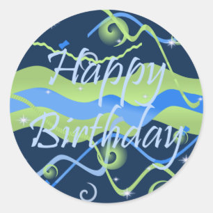 Stickers pour l'anniversaire du garçon