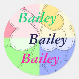 Stickers pour le nom : Bailey