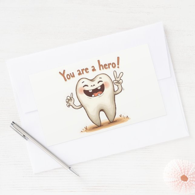 Stickers pour les petits patients dentistes (Enveloppe)