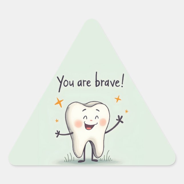 Stickers pour les petits patients dentistes (Devant)