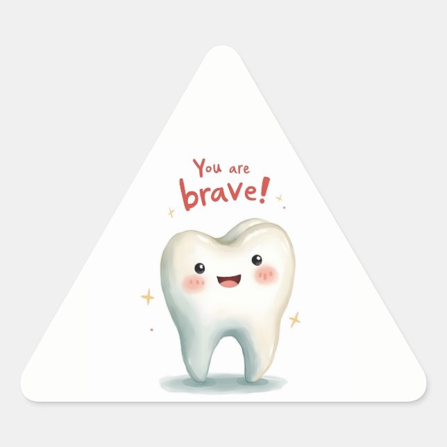 Stickers pour les petits patients dentistes (Devant)