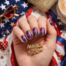 Enveloppes de vernis à ongles Minx Feu d'artifice