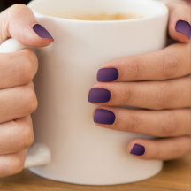 ongle violet Ombre - Automne | Design des ongles d