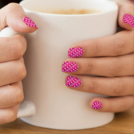 Stickers Pour Ongles ruban rose cancer du sein ongle art