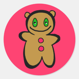 Stickers pour petits pains d'épices