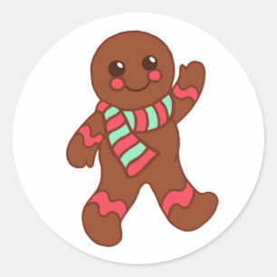 Stickers pour petits pains d'épices de Noël