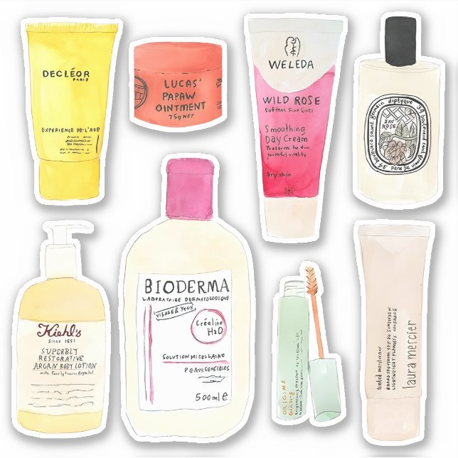 Stickers Preppy Girl Starter Pack (Devant)