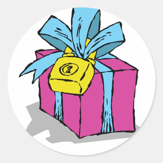 Stickers présents verrouillés (Devant)