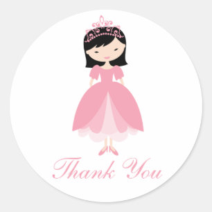 Stickers Princess Anniversaire