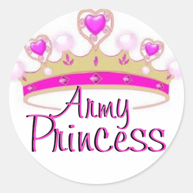 stickers Princess de l'Armée (Devant)