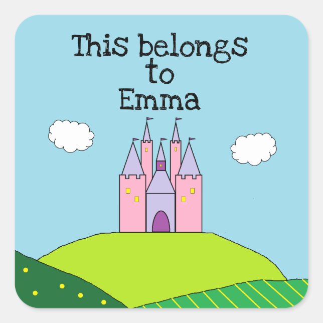 Stickers "Princess Party" (Devant)