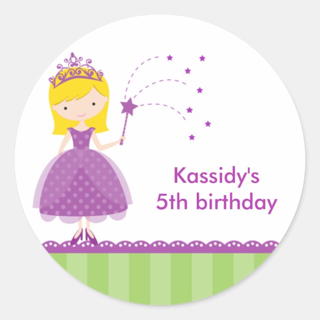 Stickers Princesse (Devant)