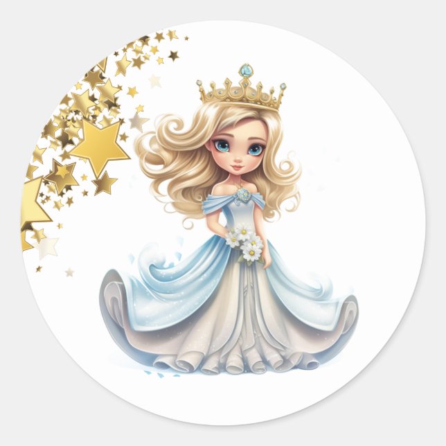 Stickers Princesse (Devant)