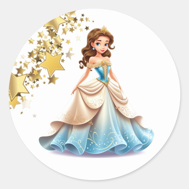 Stickers Princesse (Devant)
