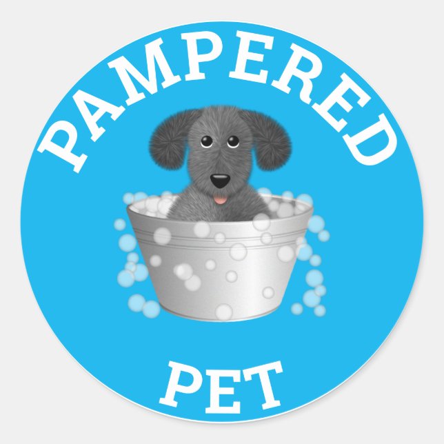 Stickers professionnels Pet Care (Devant)