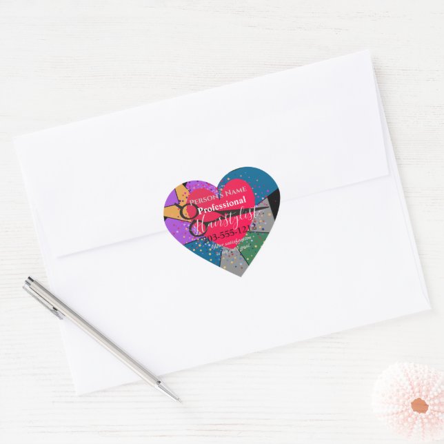 Stickers promotionnels coiffeur HAMbyWG (Enveloppe)