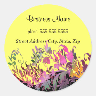 Stickers promotionnels Fleurs Enchanteurs