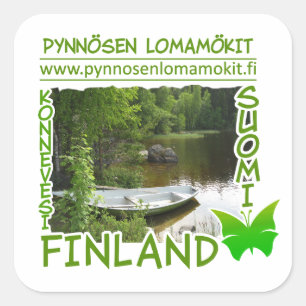 stickers Pynnösen Lomamökit