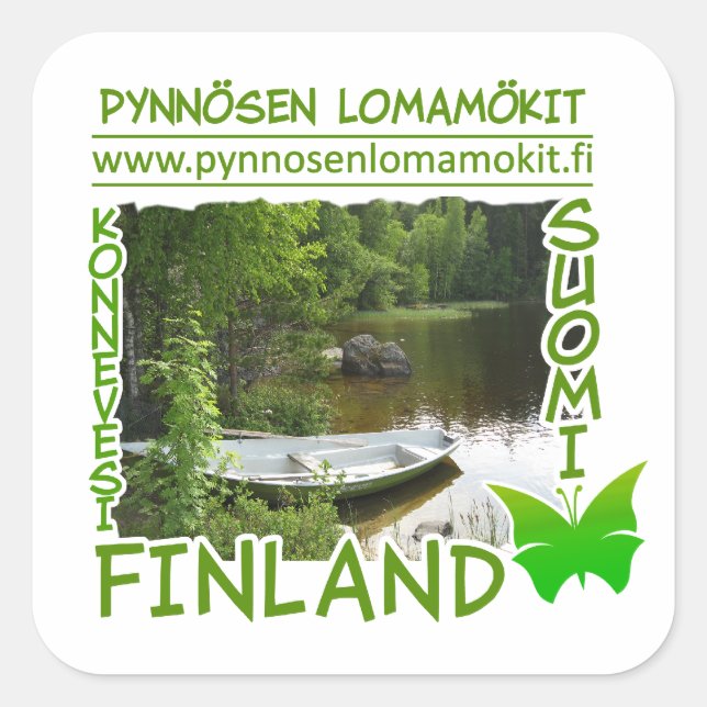 stickers Pynnösen Lomamökit (Devant)