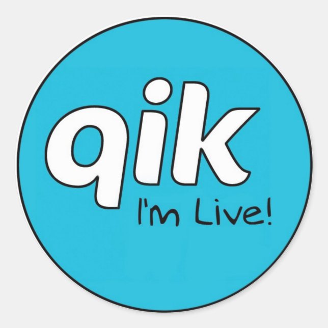 Stickers Qik (Devant)