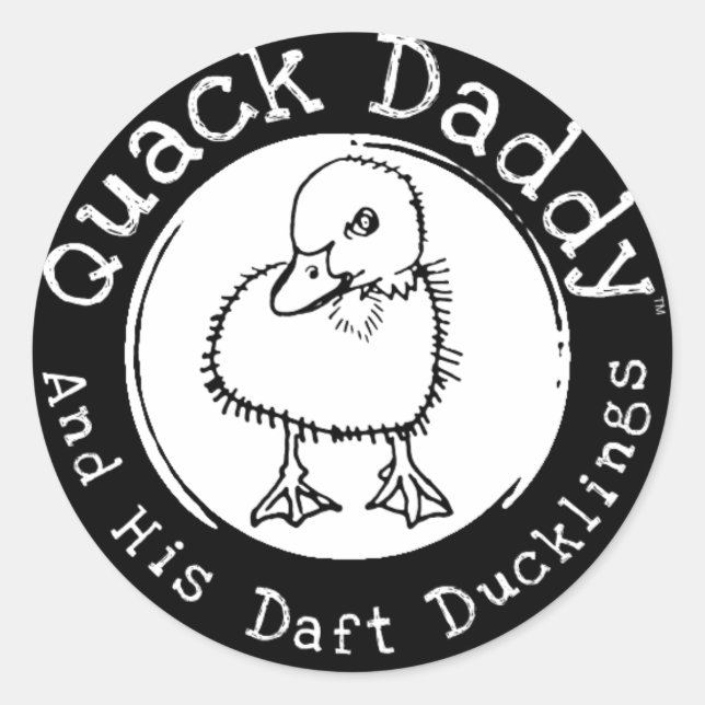 Stickers Quack Daddy "Daft Duckling" (Devant)