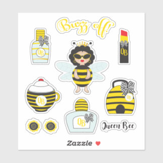 Stickers Queen Bee