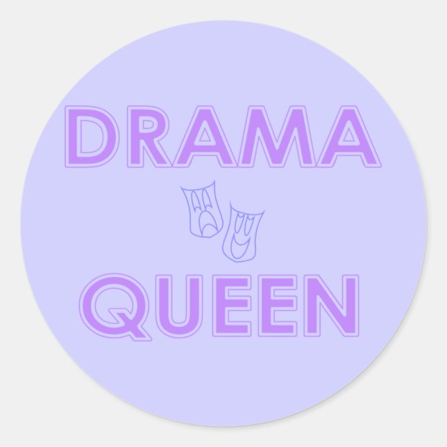 Stickers Queen Drama (Devant)