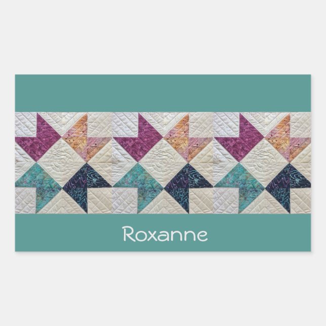 Stickers Quilt personnalisés (Devant)