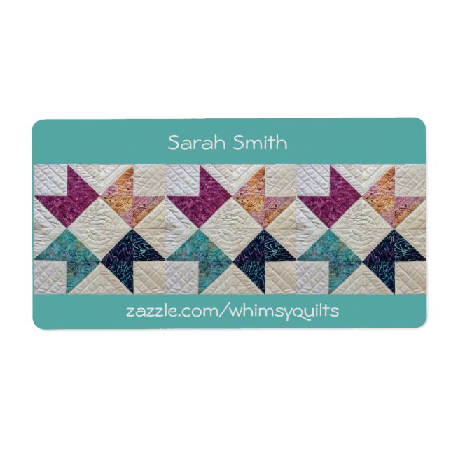 Stickers Quilt personnalisés (Devant)
