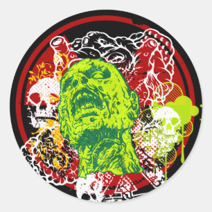 Stickers Raid Zombie