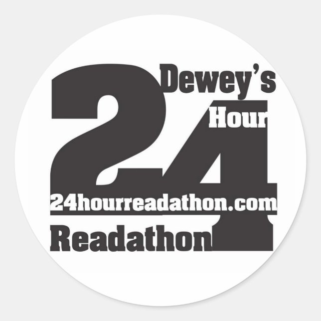Stickers Readathon de Dewey (Devant)