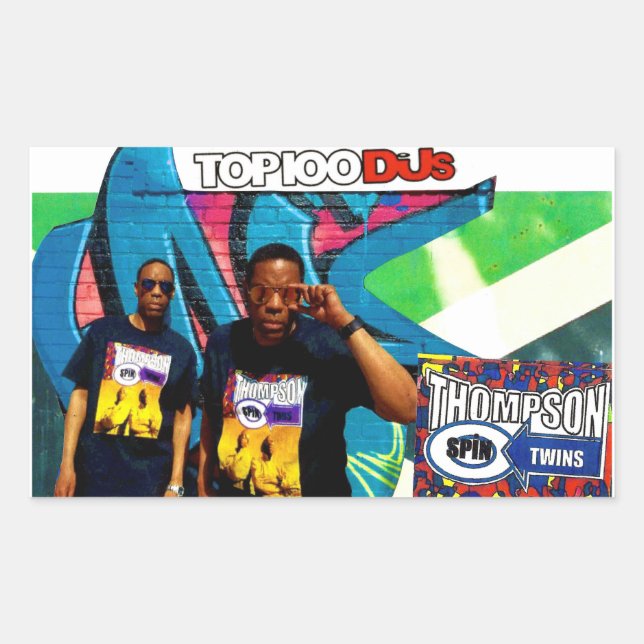 Stickers Rectangle (Devant)