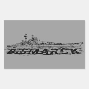 Stickers Rectangle Bismarck