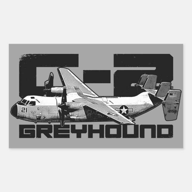 Stickers Rectangle gris C-2 (Devant)
