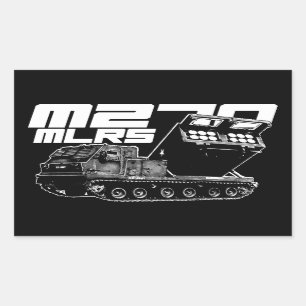 Stickers Rectangle M270 MLRS