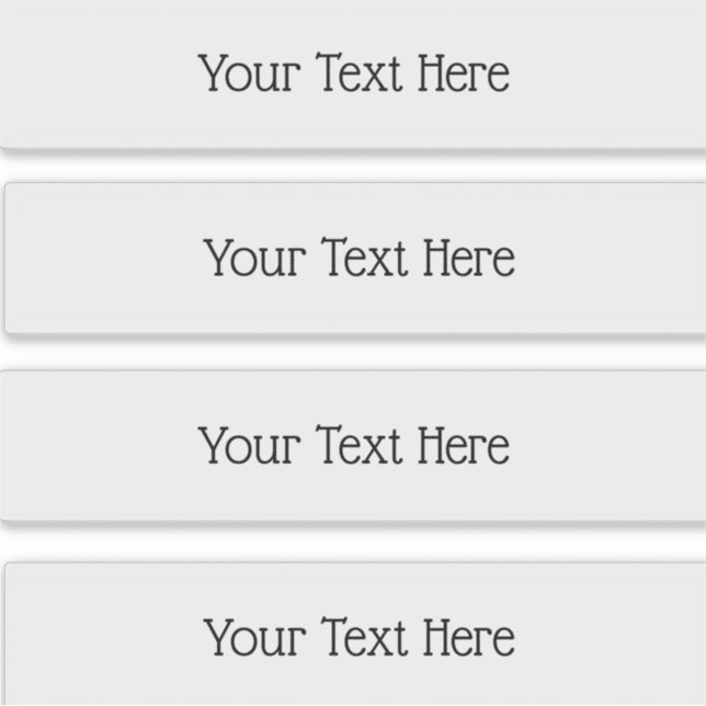 Stickers Rectangle transparent (Devant)