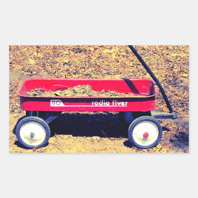 Stickers Red Wagon (Devant)