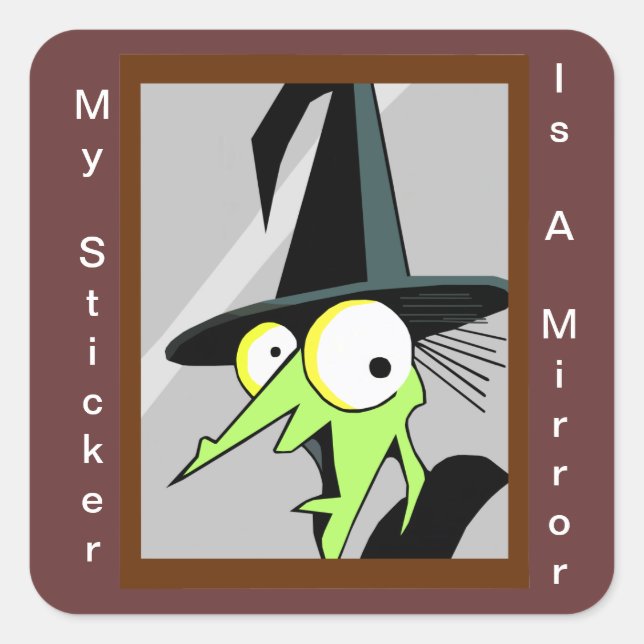 Stickers Réflexion des sorcières (Devant)