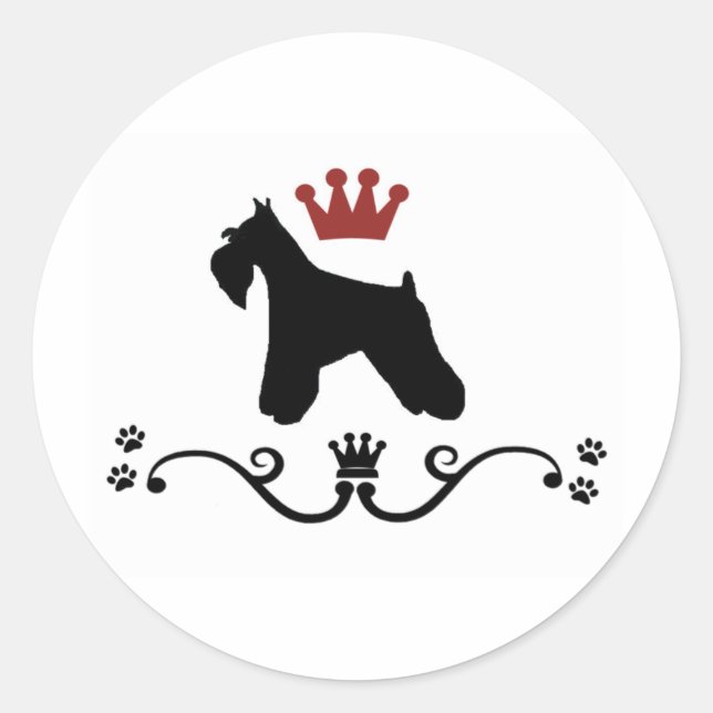 Stickers Règle Schnauzers (Devant)